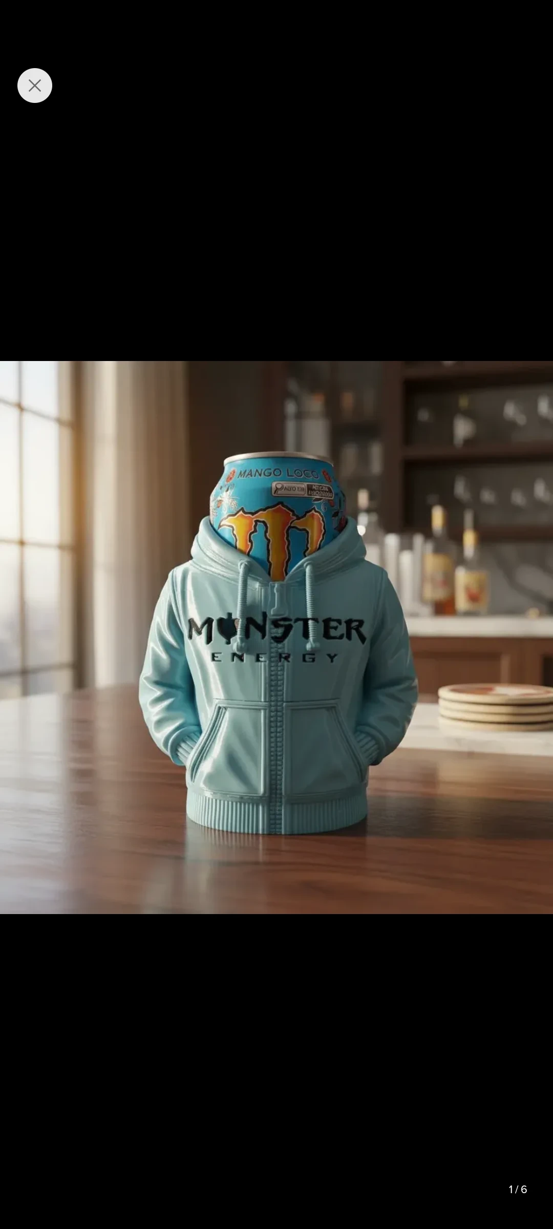Caneca Personalizada Monster + 1 Lata de Monster 473 ml  - 1