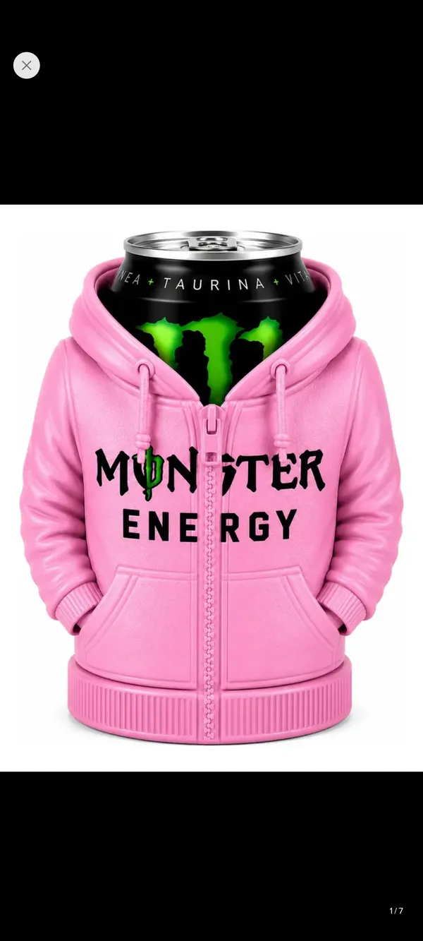 Caneca Personalizada Monster + 1 Lata de Monster 473 ml 