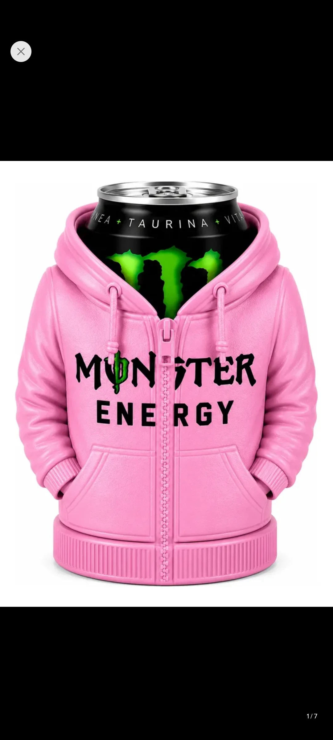 Caneca Personalizada Monster + 1 Lata de Monster 473 ml  - 1