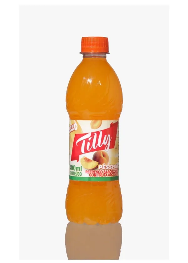 Suco Tilly Sabor Pêssego 400 ml 