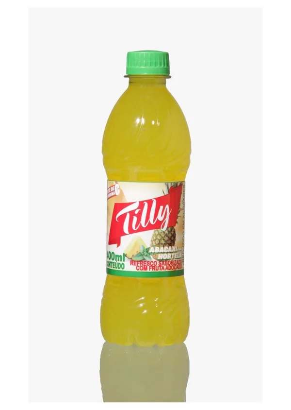 Suco Tilly Sabor Abacaxi com Hortelã 400 ml 