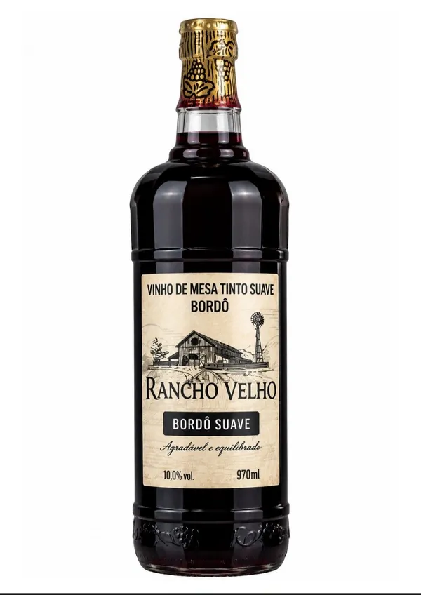 Vinho Tinto Rancho Velho Bordo 970 ml 