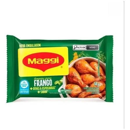 TEMPERO EM PÓ PARA FRANGO (10X5G) - 1
