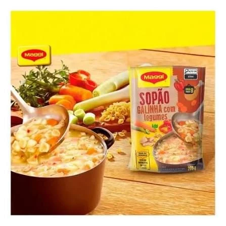 SOPÃO GALINHA LEGUMES 200g - 1