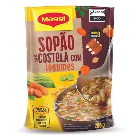 SOPÃO COSTELA DE LEGUMES 200g - 1
