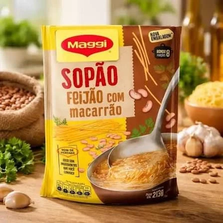 SOPÃO FEIJÃO COM MACARRÃO 200g - 1