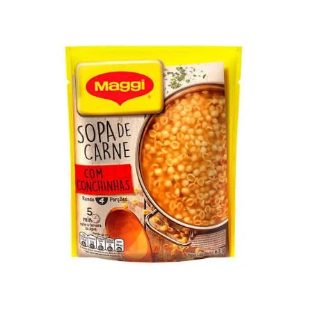 SOPA DE CARNE COM CONCHINHAS 63g - 2