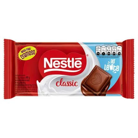 CHOCOLATE CLASSIC NESTLÉ 80g - 1