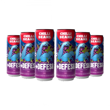 Bebida Chilli Beans + Defesa Sabor Açaí Lata 310ml - 2
