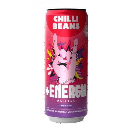 Energético Chilli Beans + Energia Tradicional Lata 310ml - 1