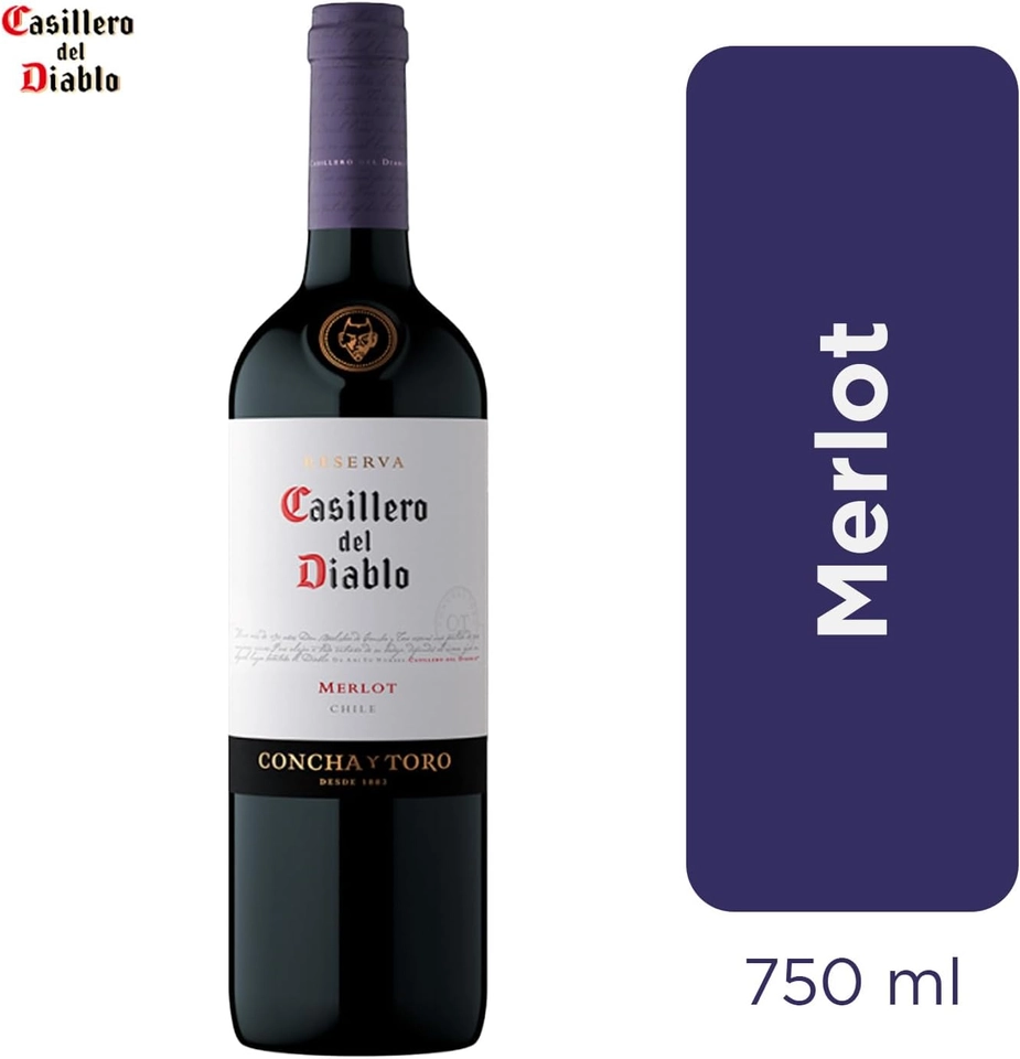 Casillero Del Diabo Vinho Merlot 750 ml 