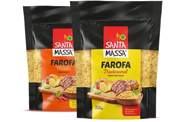 Farofa Temperada Tradicional 200g