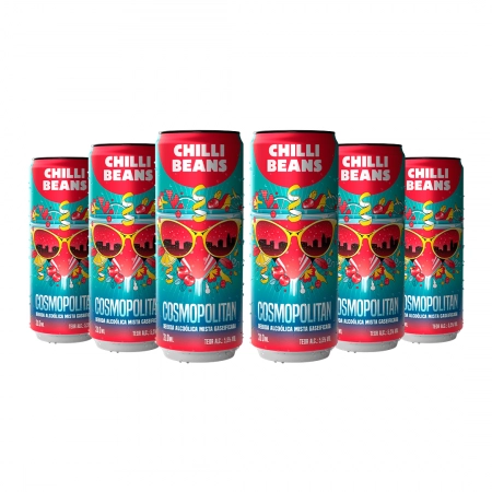 Bebida Alcoólica Chilli Beans Drinks Cosmopolitan Lata 310ml - 2