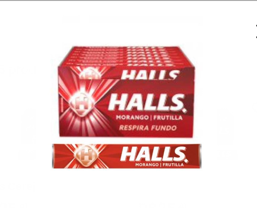Halls Morango 28g - 1