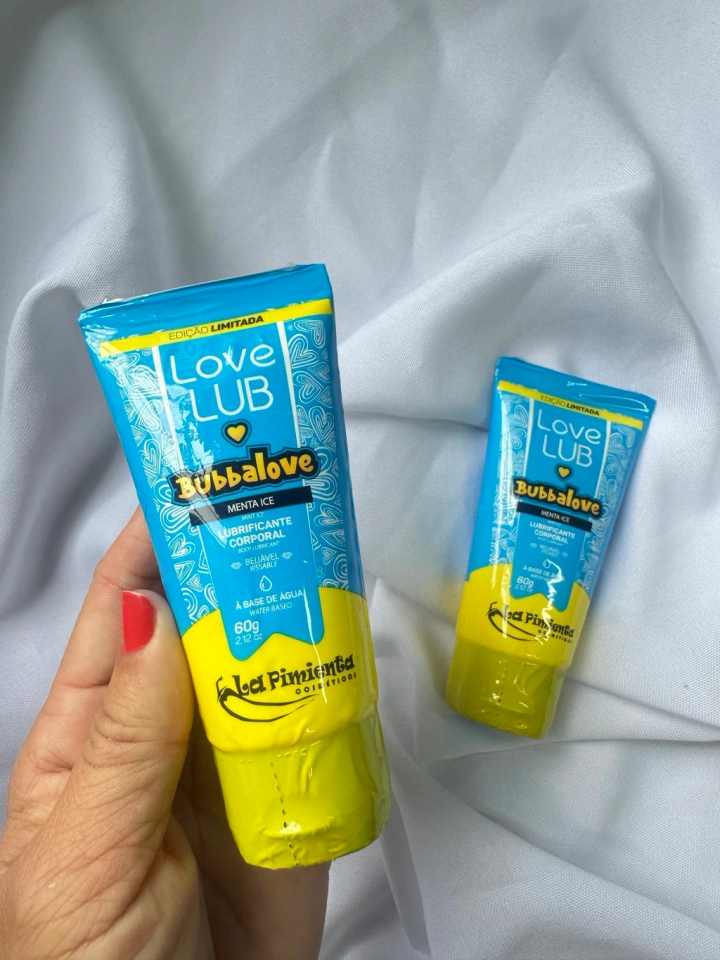 Lubrificante Íntimo Love Lub Bubbalove Menta Ice– La Pimienta - 1