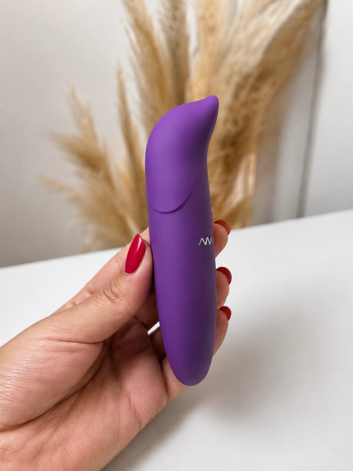 VIBRADOR GOLFINHO PONTO G ROXO