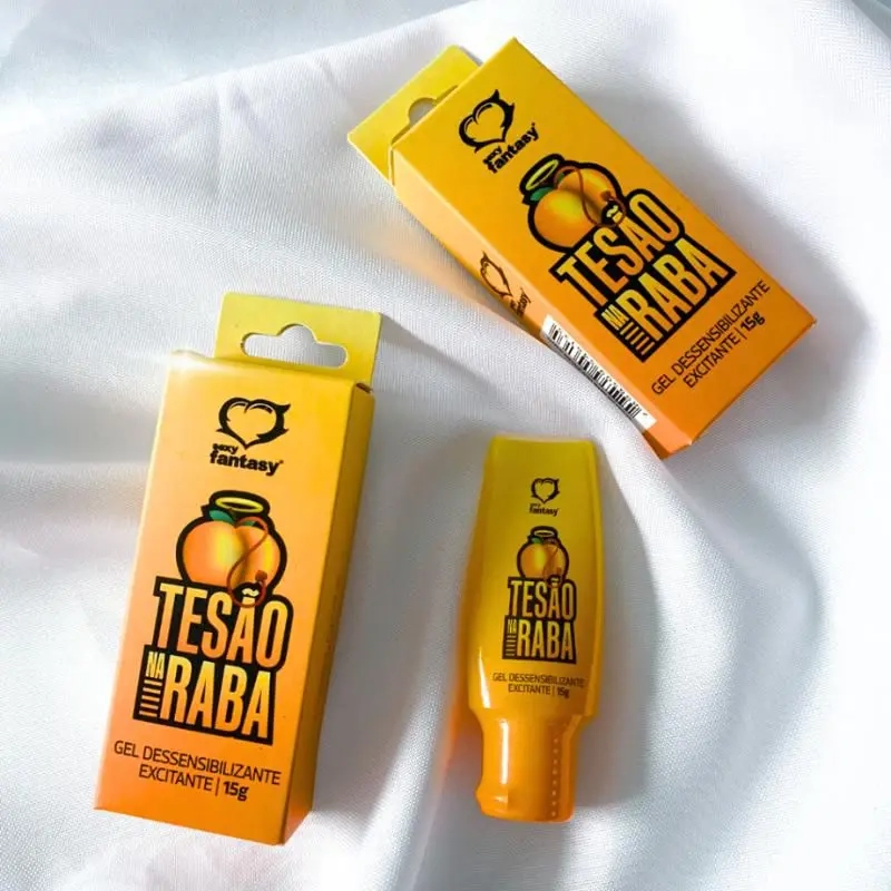 Tesão na Raba – Gel Estimulante com Sensação Quente e Pulsante - 1