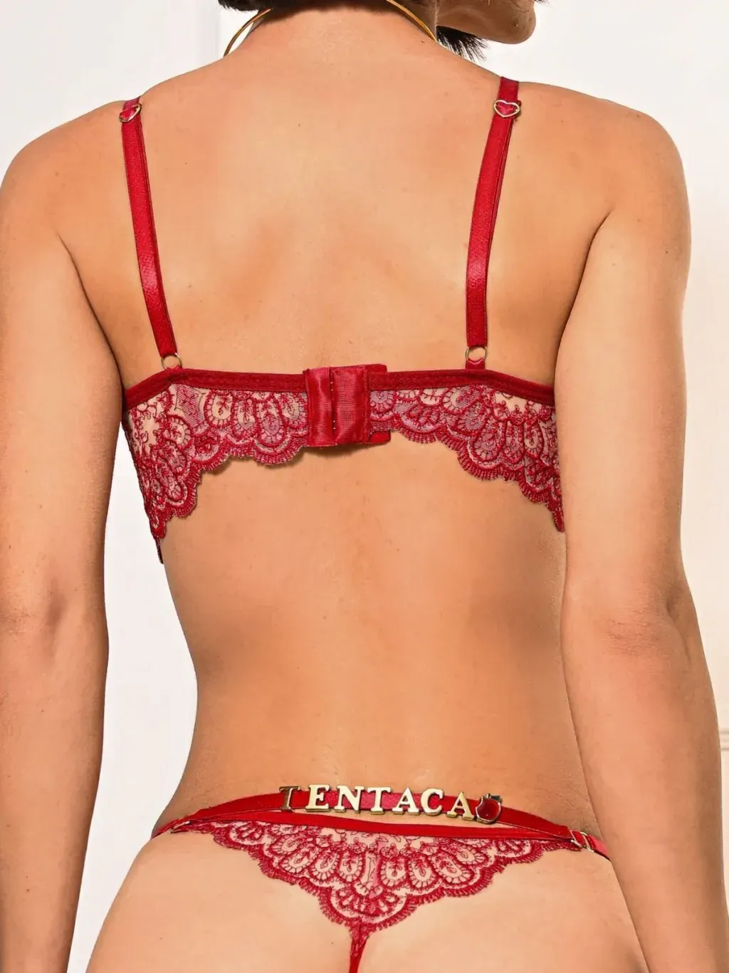 Conjunto Sedução Personalizável Vermelho - 3