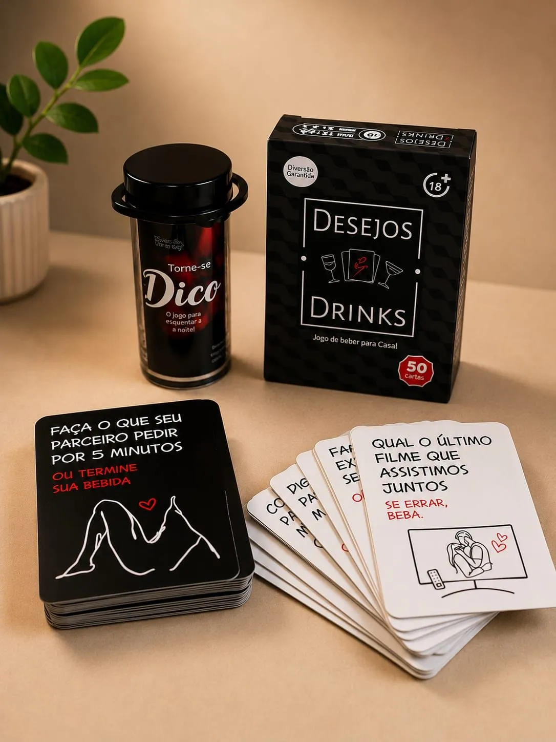 Kit Baralho + Dado