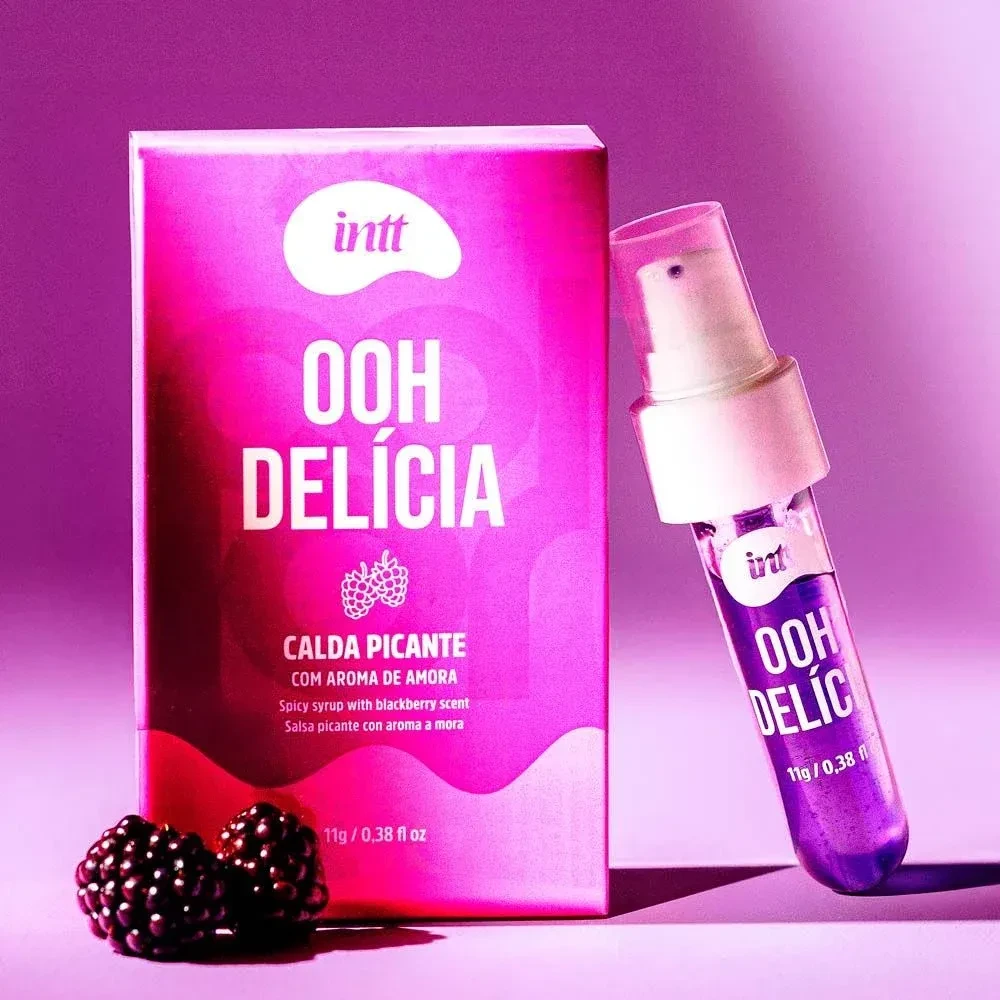 Ooh Delícia calda beijável com aroma de Amora  - 1