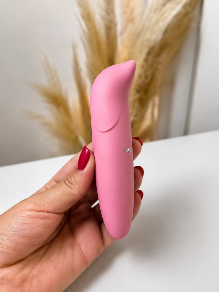 VIBRADOR GOLFINHO PONTO G ROSA