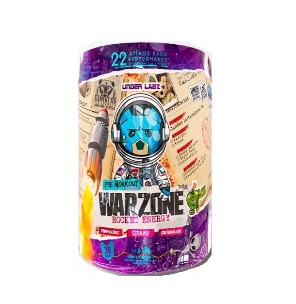  WARZONE ROCKET ENERGY 450G GREEN  BOMB - UNDER LABZ - imagem 3