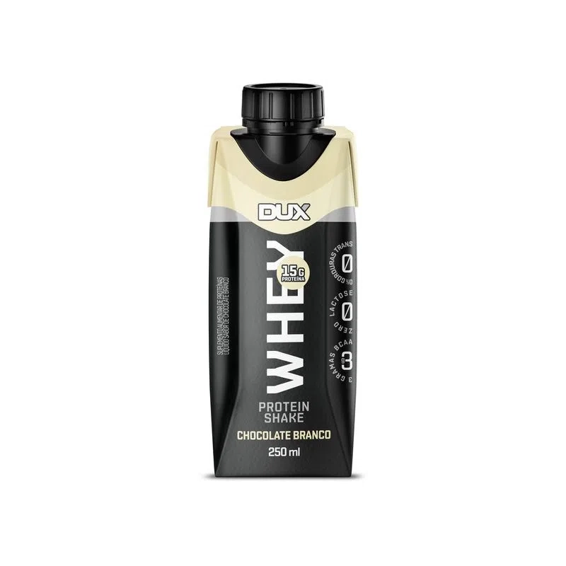 WHEY PROTEIN SHAKE - 250ML DUX NUTRITION - imagem 1