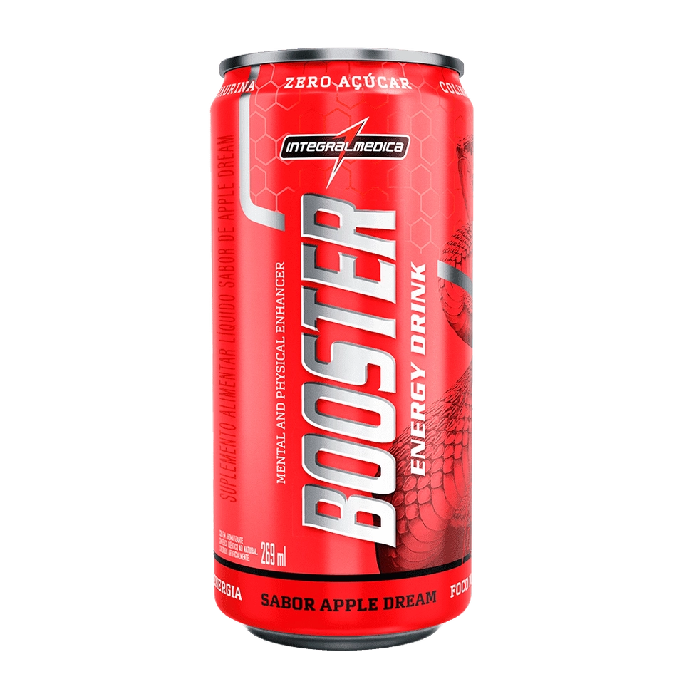 Booster Energy Drink 269ml Integralmedica - imagem 1