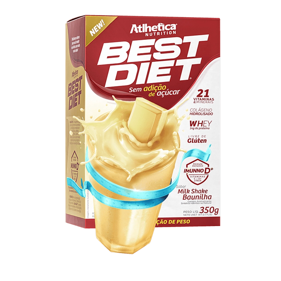 Best Diet Milk Shake Athletica Nutrition  - imagem 1