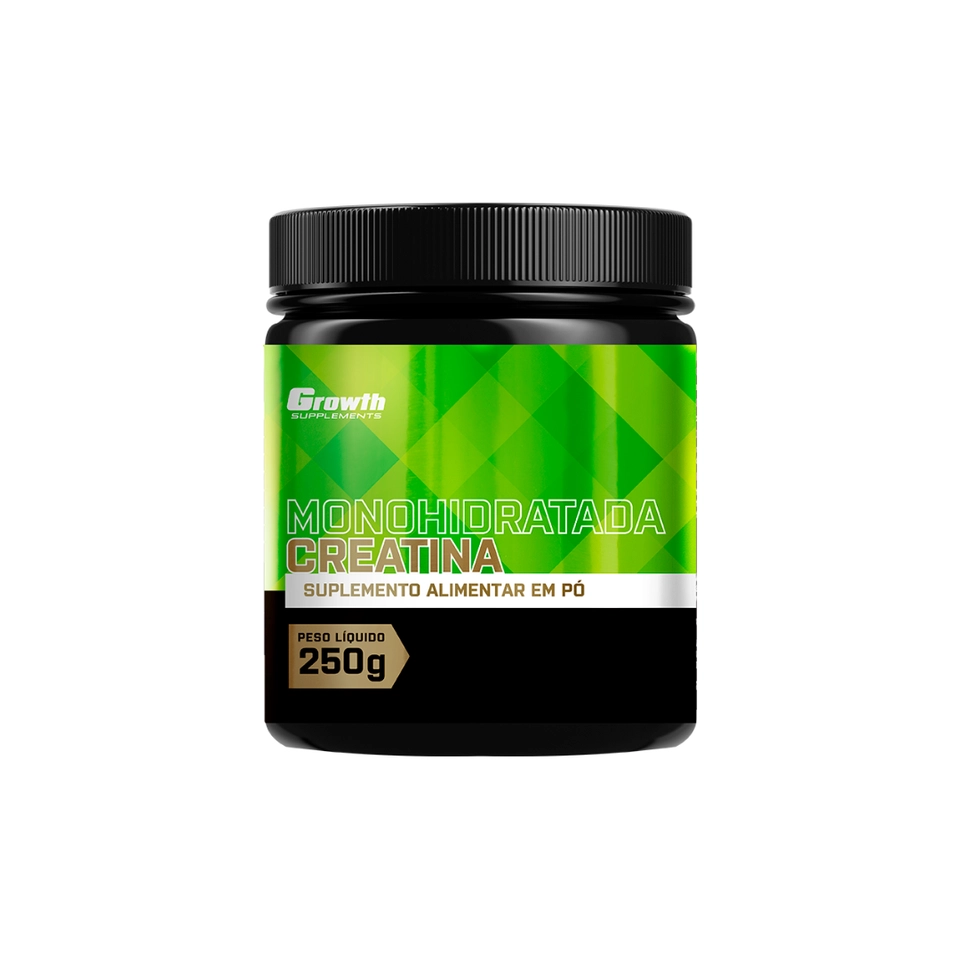 CREATINA MONOHIDRATADA 250G - GROWTH SUPLEMENTS