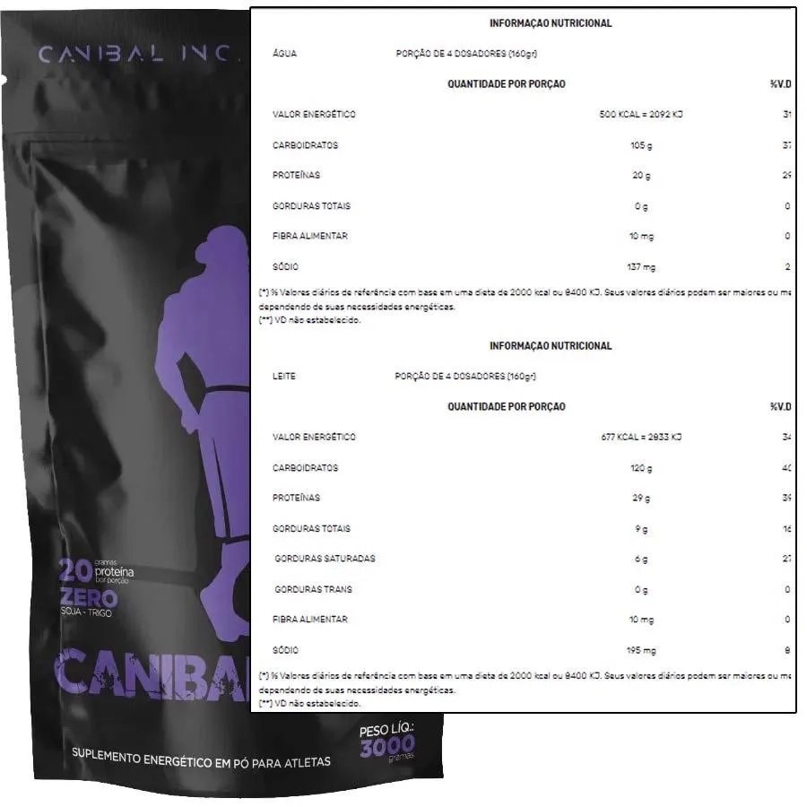 CANIBAL MASS 3KG Canibal Inc - imagem 2