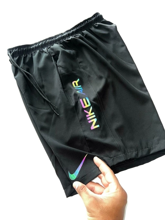 Short Elastano Premium Nike Air Camaleão - Preto - imagem 4