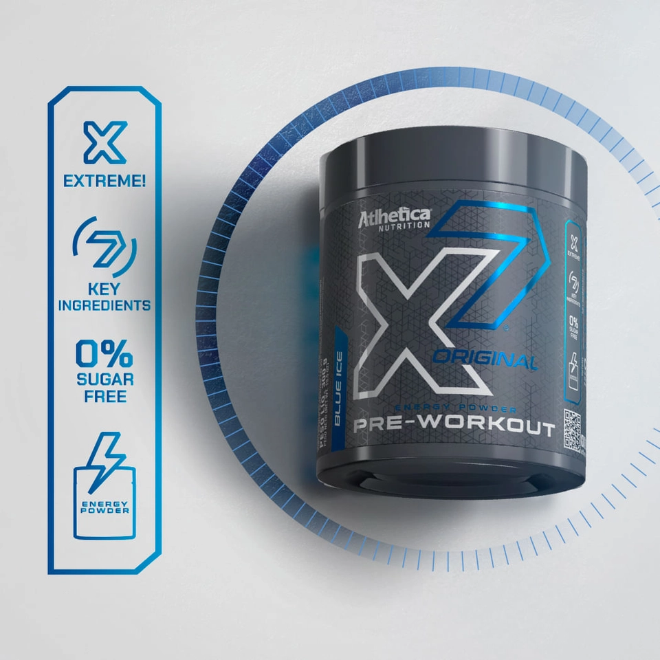 X7 Pré Workout Pote 300g Atlhetica Nutrition - imagem 3