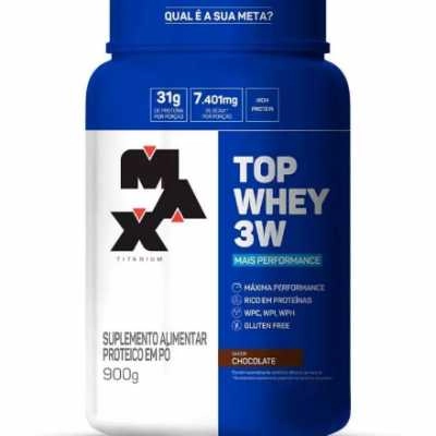 Top Whey 3W (900g) Max Titanium - imagem 1