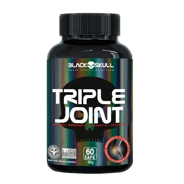 TRIPLE JOINT BLACK SKULL - 60 CAPS - imagem 1