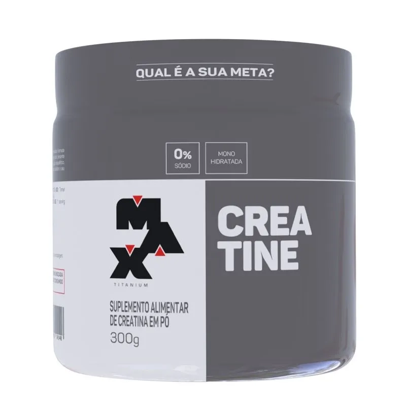 Creatina 300 g - Max Titanium MonoHidratada - 1