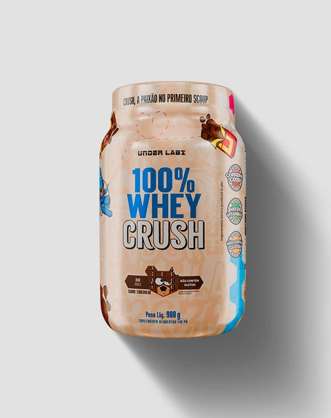 100% WHEY CRUSH 900G POTE - UNDER LABZ - imagem 2