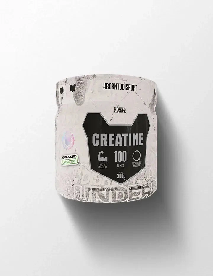 CREATINE BORNTODISRUPT 300G Under Labz - imagem 1