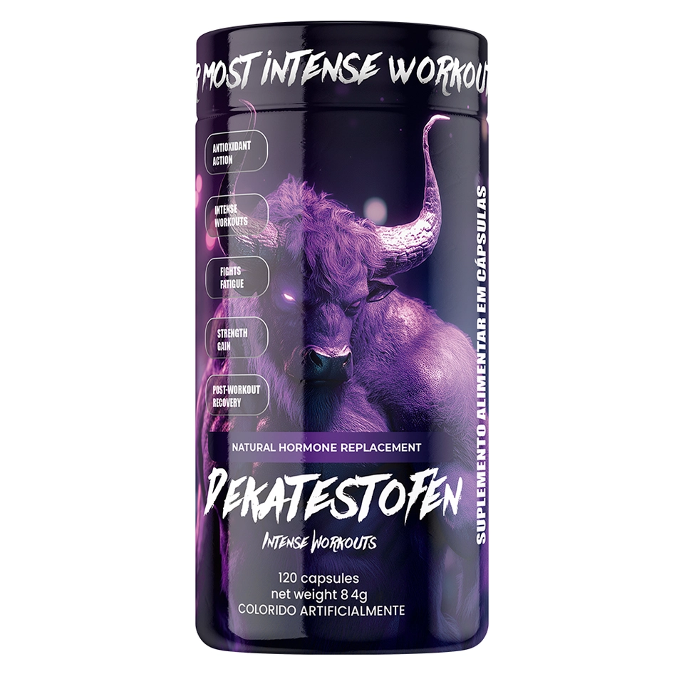 DEKATESTOFEN 120 CAPS - INSANITY NUTRITION  - imagem 1
