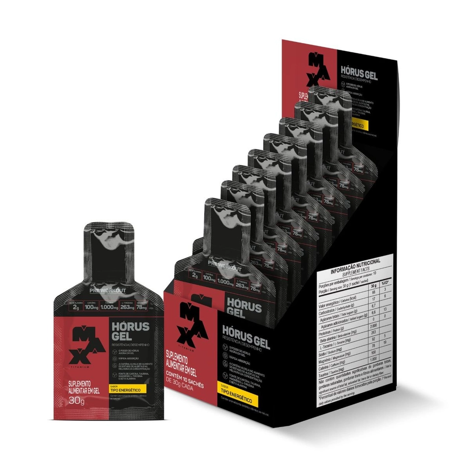 Horus Gel unidade 1x - Max Titanium - 1