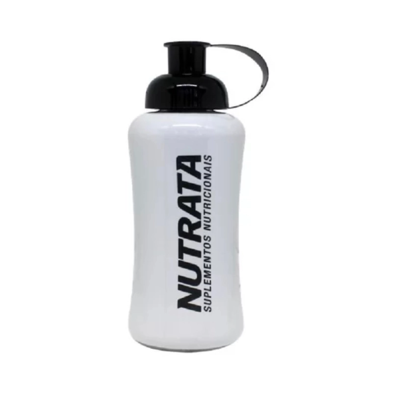 Squeeze - Garrafa para água - Nutrata 600ml - Branco
