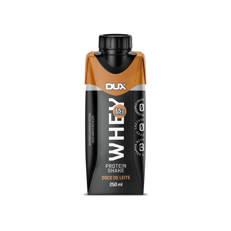WHEY PROTEIN SHAKE - 250ML DUX NUTRITION - imagem 3