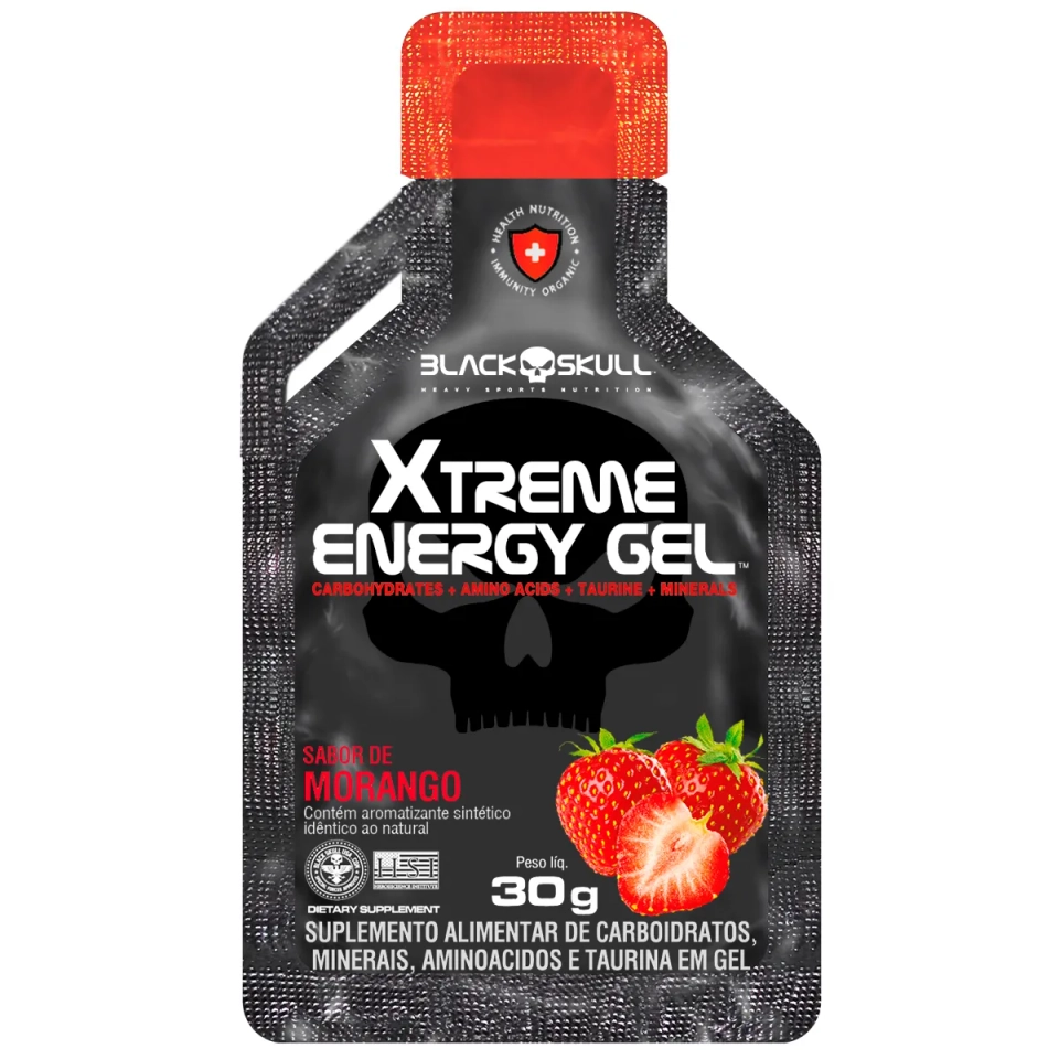 XTREME ENERGY GEL DISPLAY C/ 10 BLACK SKULL - imagem 4
