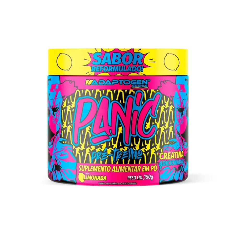 Panic Pré Treino  150g ADAPTOGEN - imagem 2