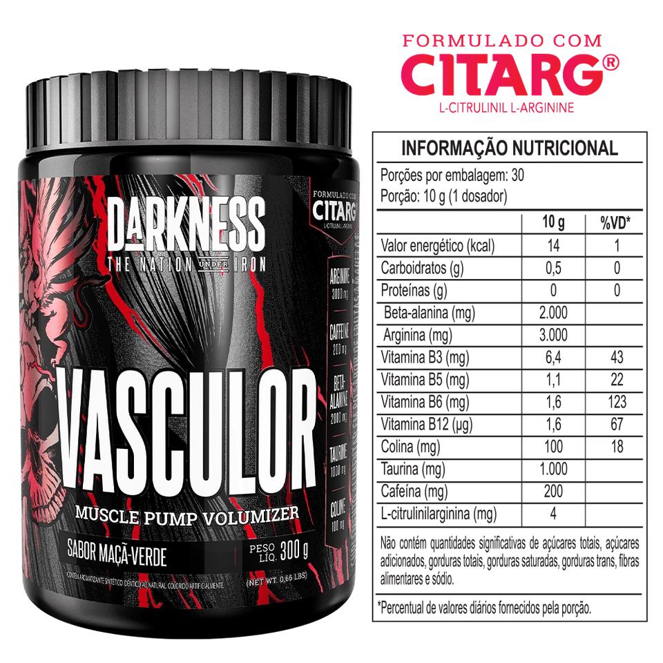 Vasculor Muscle Pump Volumizer DARKNESS  - imagem 2