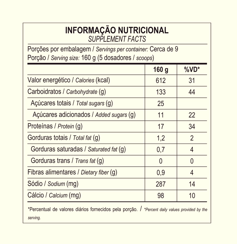 Hipercalórico Refil 1,4Kg Mass Titanium  - imagem 3