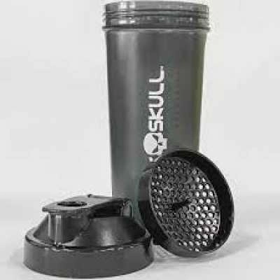 Coqueteleira 600ml Black Skull
