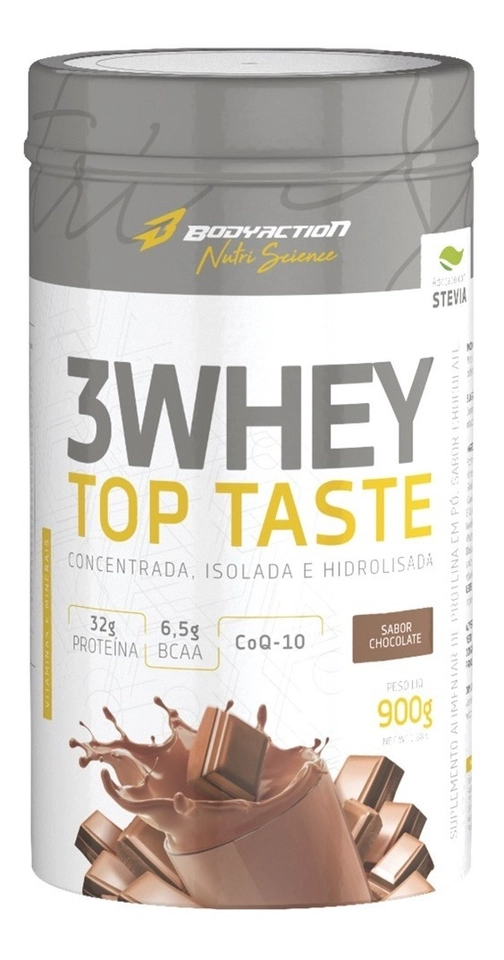 	3Whey Top Teast 900g - Bodyaction  - imagem 3
