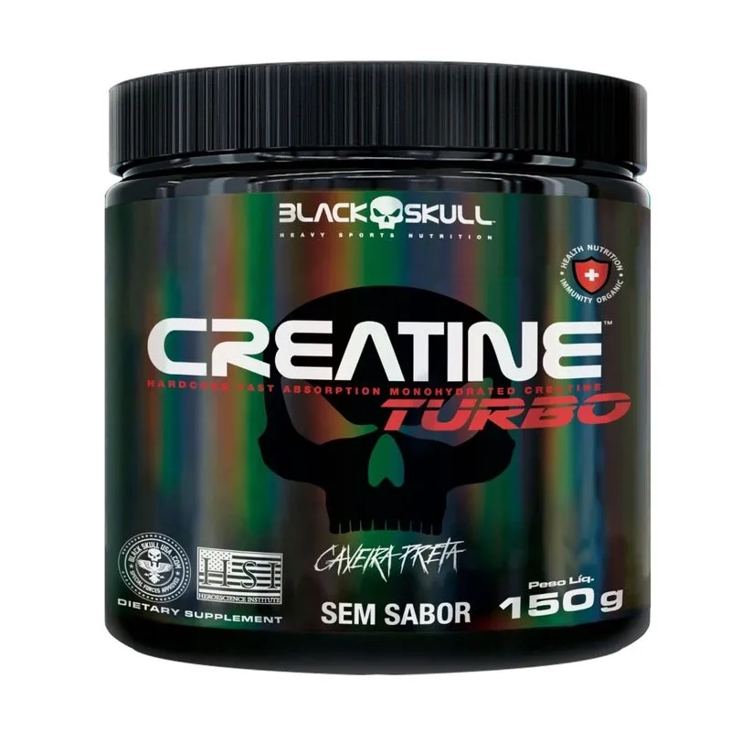 CREATINE TURBO - 150G Black Skull - 1