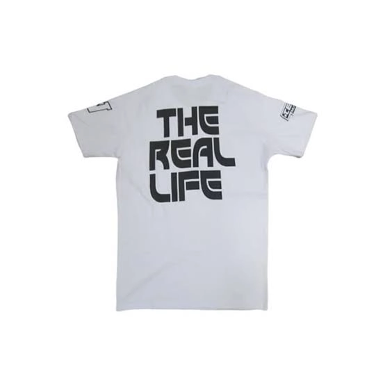 Camiseta Preta The Real Life (100% Algodão) Nutrata - imagem 3